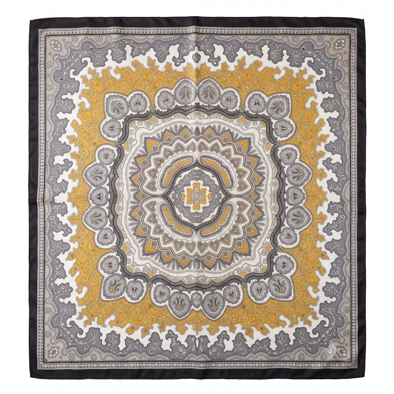 Golden Medallion Paisley