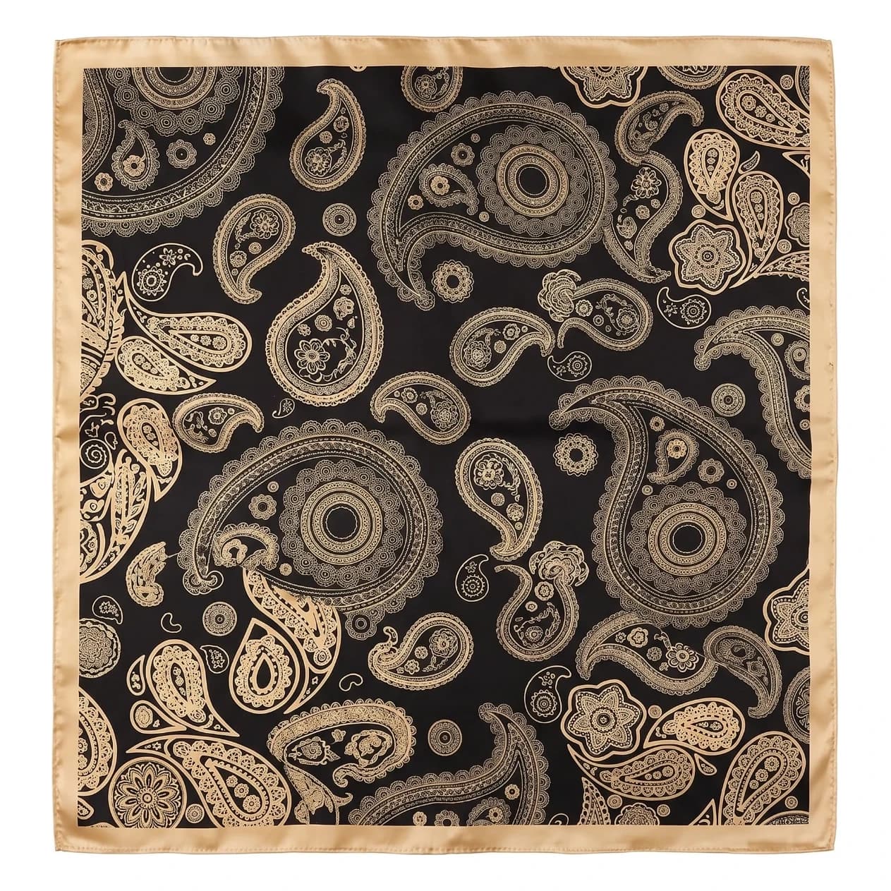 Noir Gold Paisley